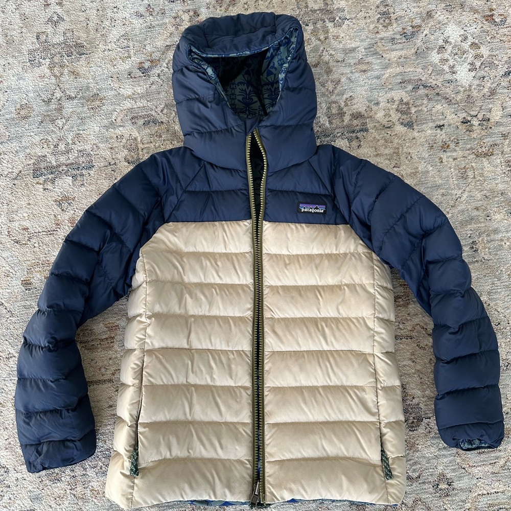 Kids Reversible Down Sweater Hoody